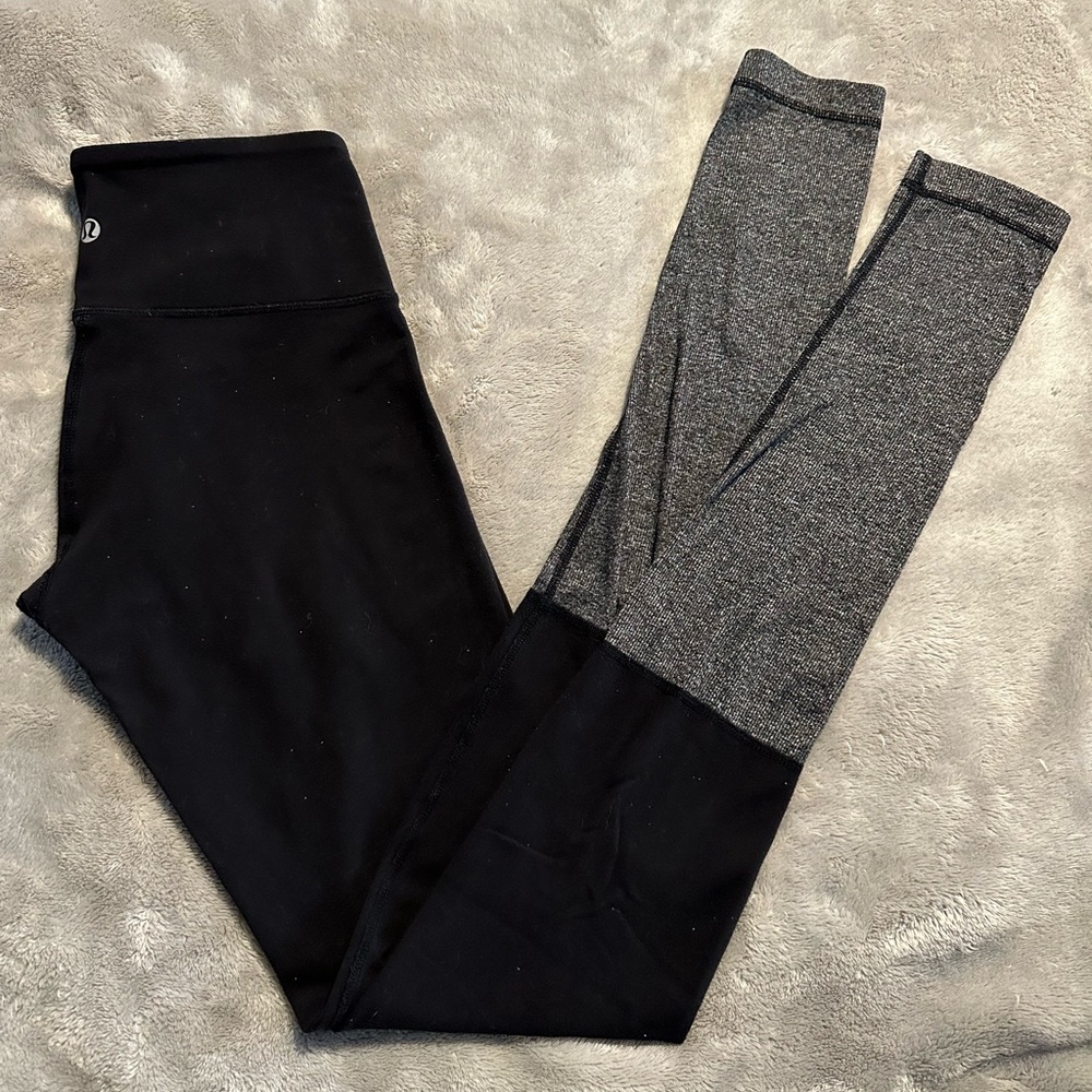 Lululemon Align Two Toned leggings size 4